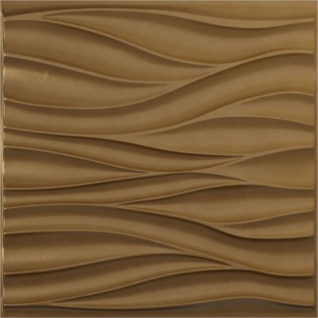 Ekena Millwork 19 5/8in. W x 19 5/8in. H Ripple EnduraWall Decorative 3D Wall Panel Covers 2.67 Sq. Ft. WP20X20RPCGH